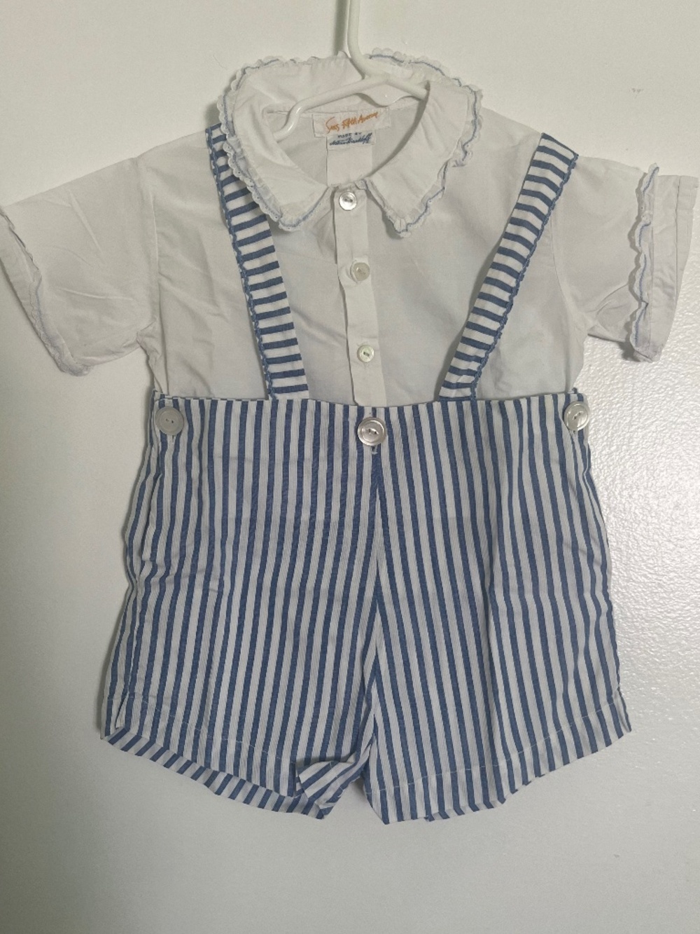 Vintage Saks Fifth Ave baby romper